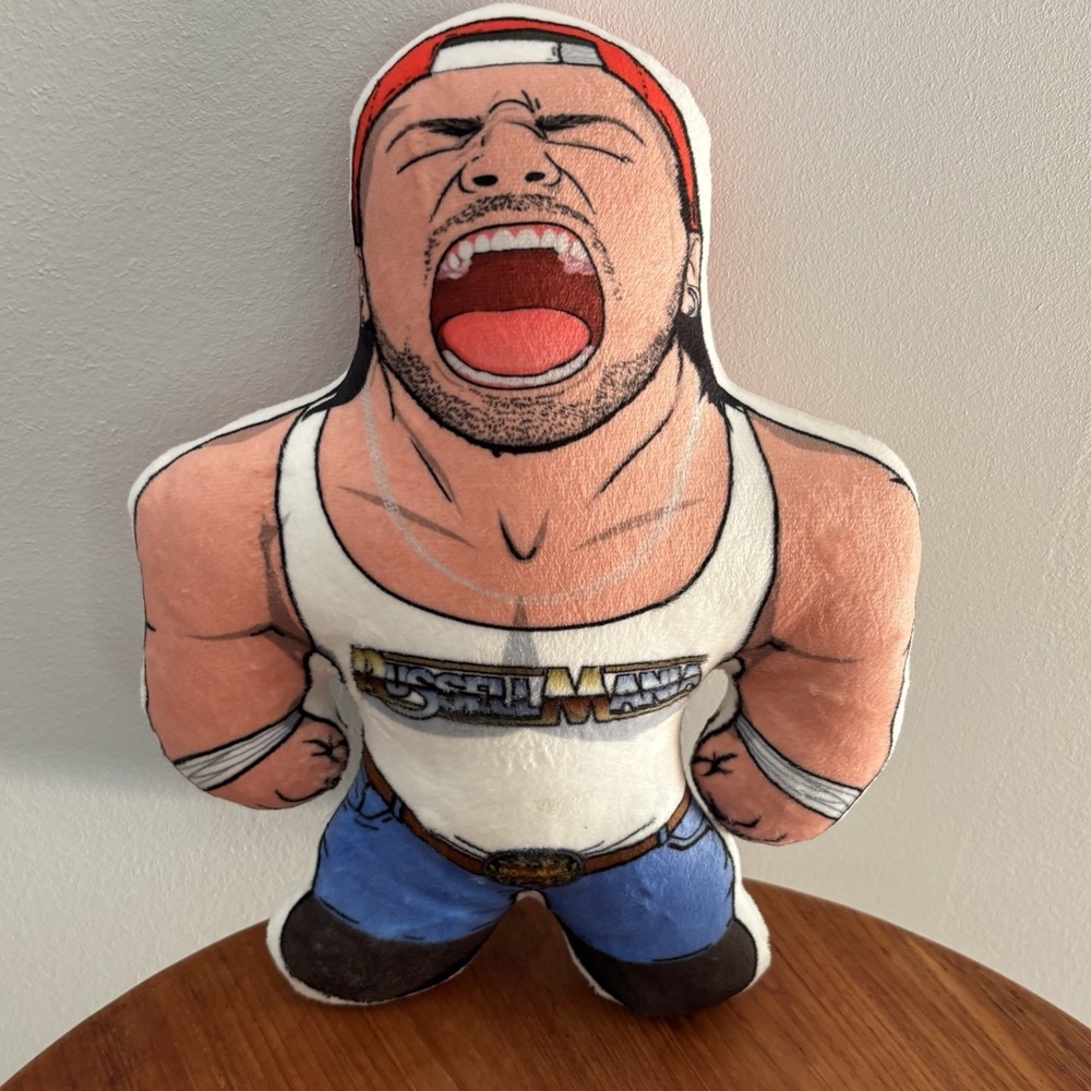 Russell Dickerson Russel Mania Tour Gift Plush Stuffed Doll Wrestler Merch